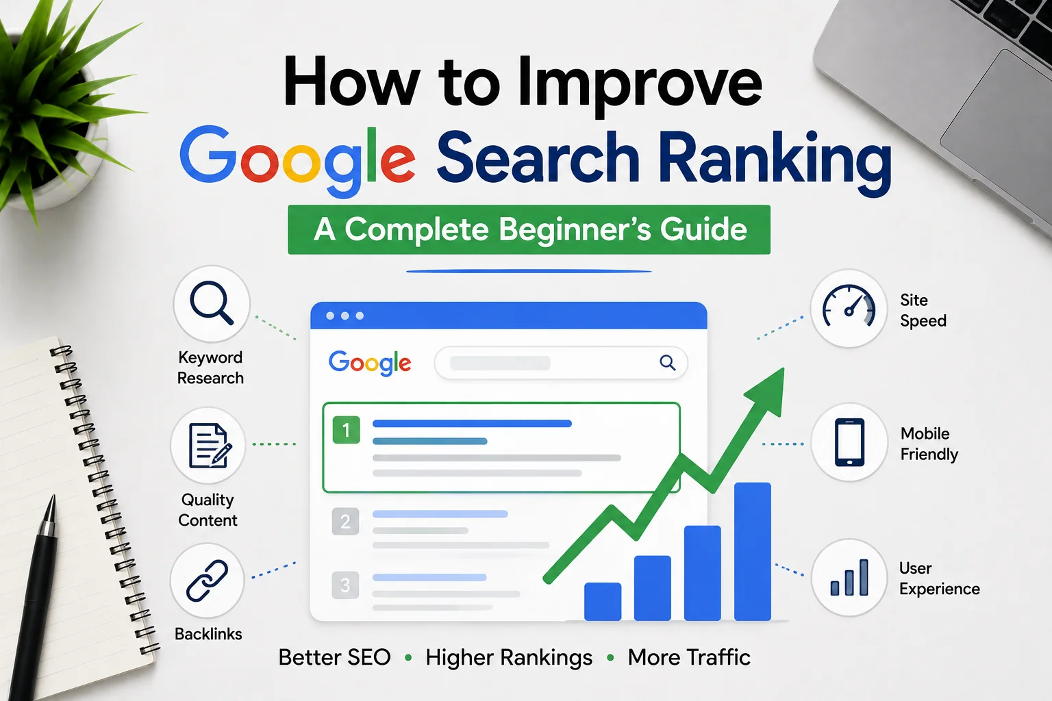 how to improve google search ranking